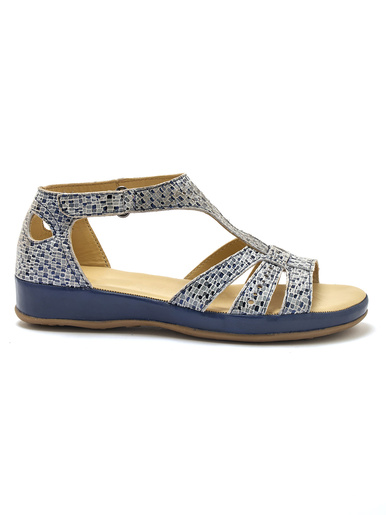 Sandales cuir ajouré