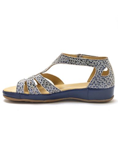 Sandales cuir ajouré