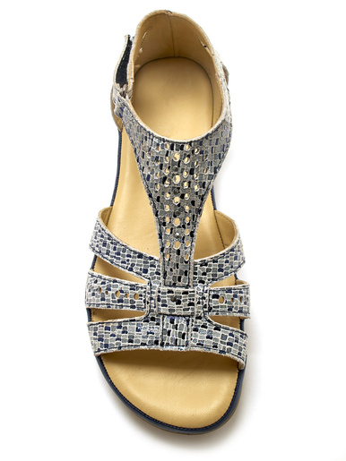Sandales cuir ajouré