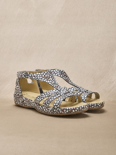 Sandales cuir ajouré