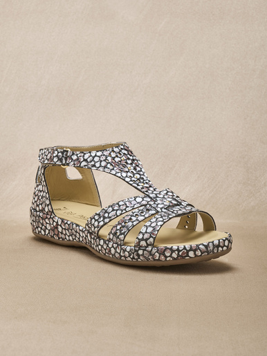 Sandales cuir ajouré