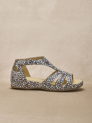 Sandales cuir ajouré