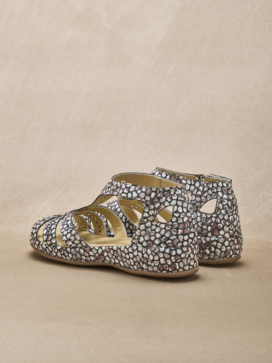 Sandales cuir ajouré