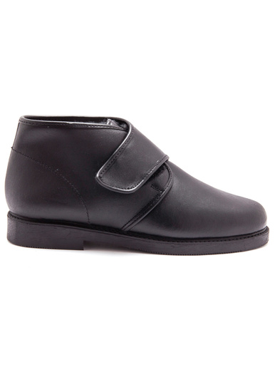 Bottillons cuir fourrés