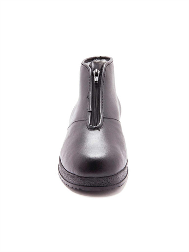 Bottillons fourrés à zip