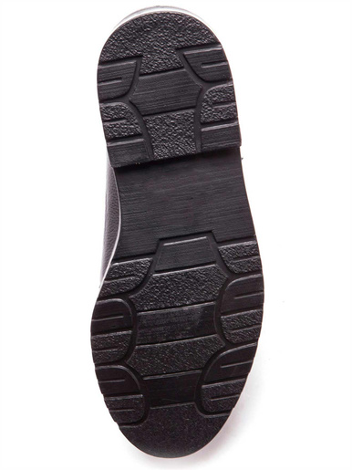 Derbies cuir - Pédiconfort - Noir
