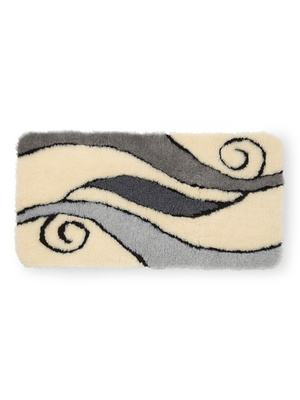 Tapis de bain contour WC ou lavabo