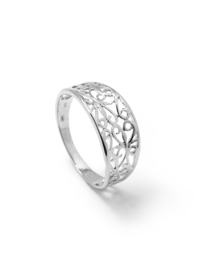 Bague filigranée argent - Daxon - Argent