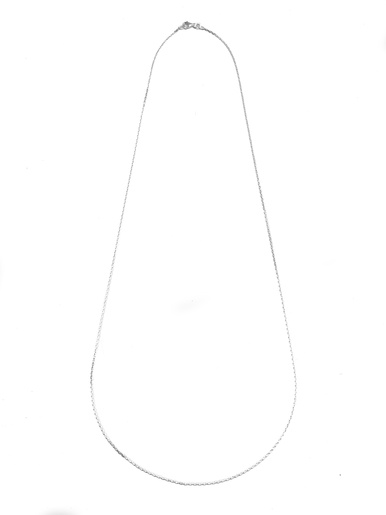 Chaîne maille forçat argent