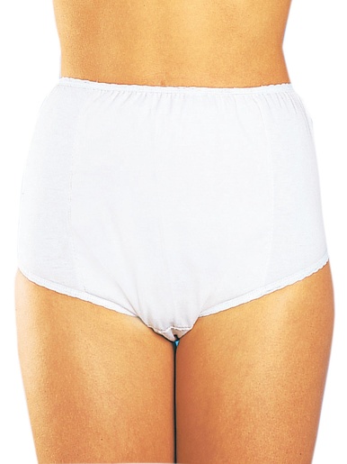 Culottes incontinence pur coton lot de 2 -  - Blanc