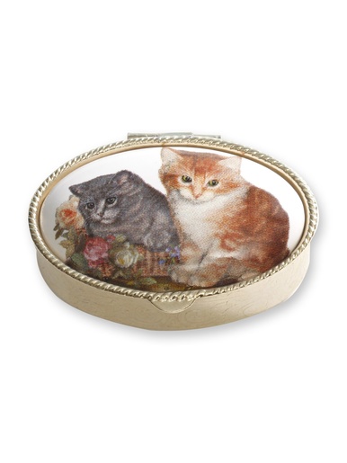 Boîte à pilules -  - Décor chatons