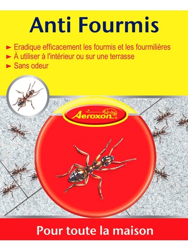Boîte anti-fourmis - Astucéo - Rouge