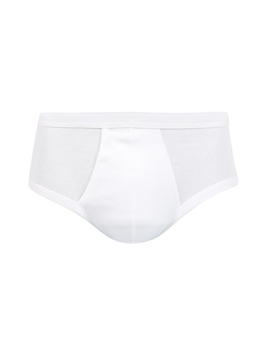 Slip ouvert, taille haute - Eminence - Blanc