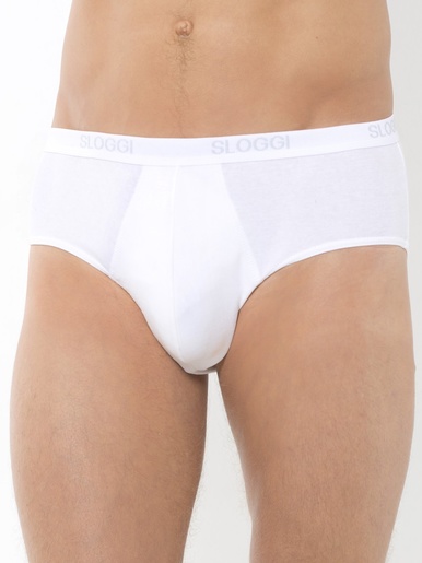 Slip Midi fermé - Sloggi - Blanc