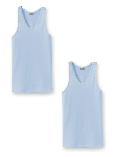 Maillots coton sans manches lot de 2 - Eminence - 