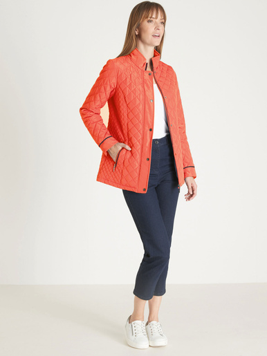 Parka matelassée déperlante - Daxon - Mandarine