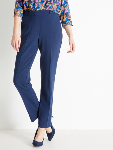 Pantalon entièrement élastiqué - Daxon - Marine