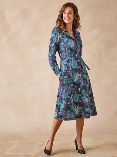 Robe en maille bien chaude