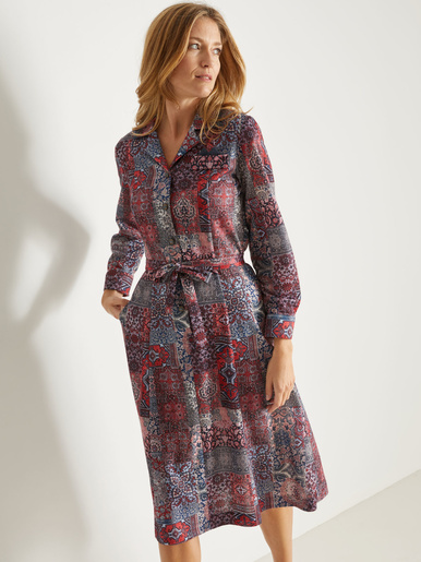 Robe en maille bien chaude - Daxon -