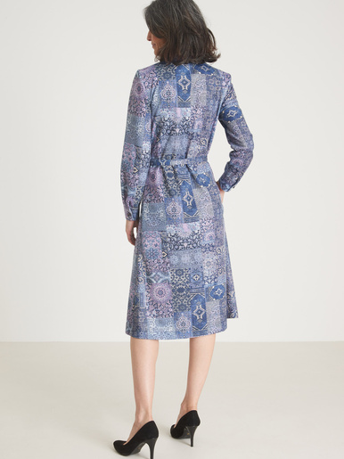 Robe en maille bien chaude