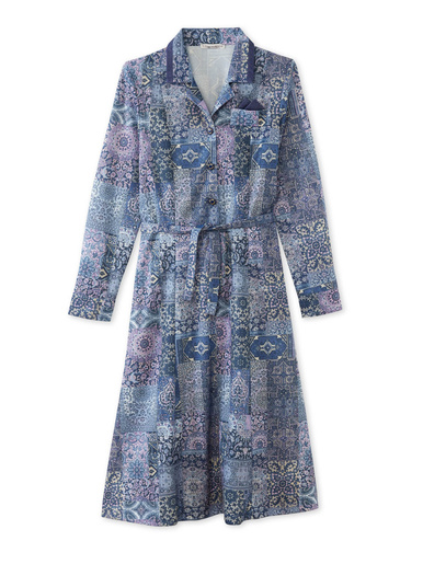Robe en maille bien chaude