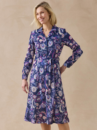 Robe en maille bien chaude