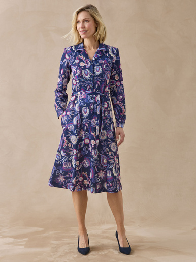 Robe en maille bien chaude