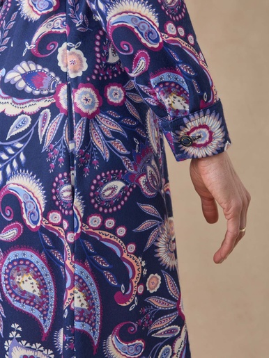 Robe en maille bien chaude