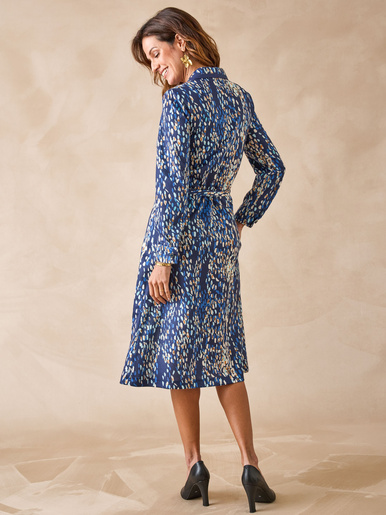 Robe en maille bien chaude