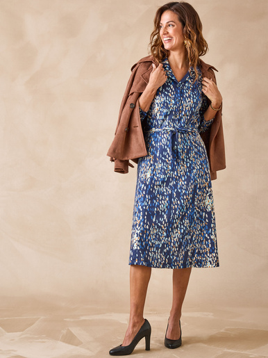 Robe en maille bien chaude