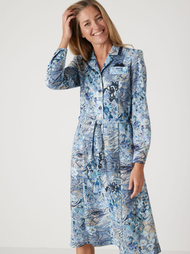 Robe en maille bien chaude