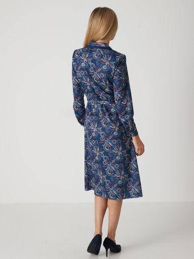Robe en maille bien chaude