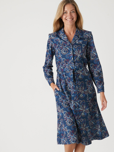 Robe en maille bien chaude