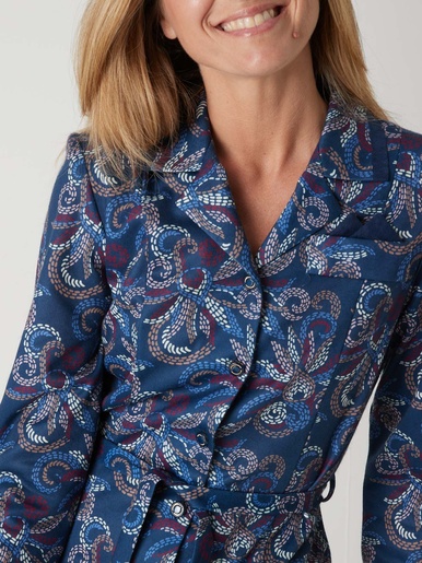 Robe en maille bien chaude