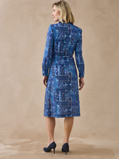 Robe en maille bien chaude