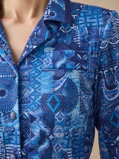 Robe en maille bien chaude