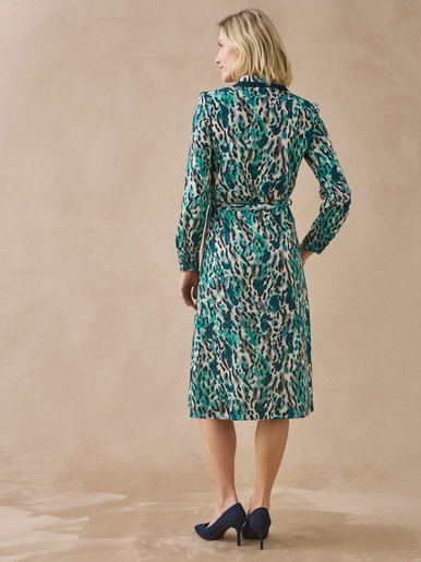 Robe en maille bien chaude
