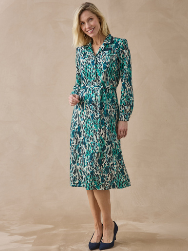Robe en maille bien chaude