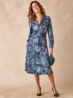 Robe en maille bien chaude