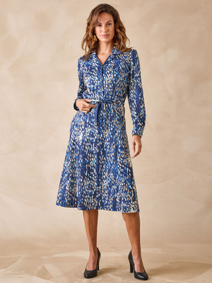 Robe en maille bien chaude
