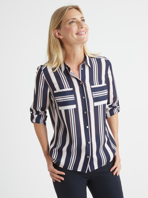 Chemisier fluide long. 65cm