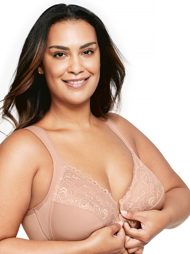Soutien-gorge agrafé devant