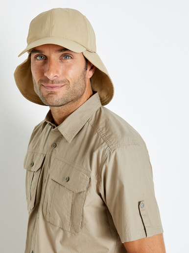 Casquette anti-UV avec protège-nuque