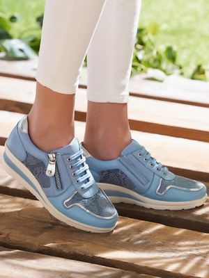 Baskets cuir à aérosemelle®