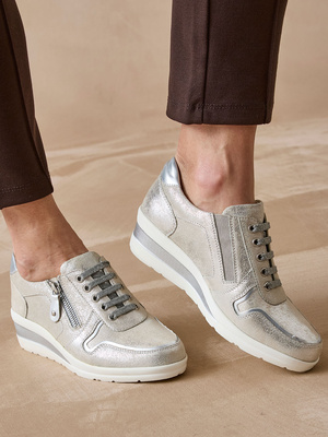 Baskets cuir à aérosemelle®