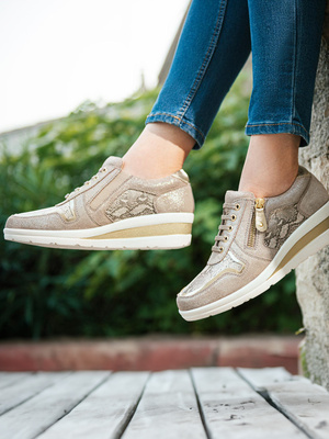 Baskets cuir à aérosemelle®