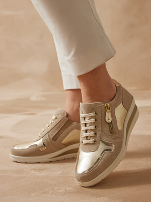 Baskets cuir à aérosemelle®