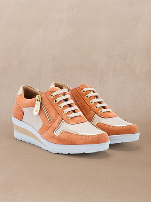 Baskets ROMY cuir à aérosemelle®