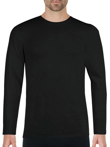 Tee-shirt manches longues Ligne Chaude - Eminence - Noir