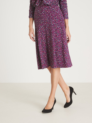 Jupe en maille, entièrement élastiquée